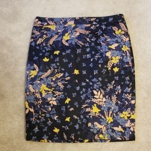 Ann Taylor Loft Floral Skirt